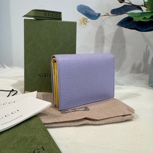 SOLD‼️GUCCI Limited Edition GG Marmont Bifold Wallet RARE - Picture 7 of 17